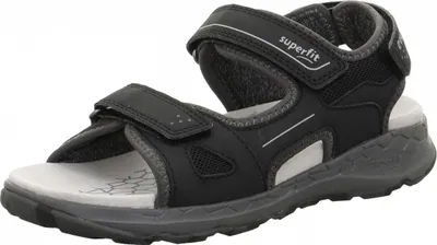 Produktbild von Superfit Criss cross Sandale Schwarz in Gr. 33