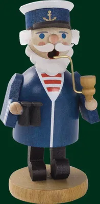 Produktbild von Kapitän (10cm) Räuchermann von Richard Glässer