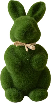Produktbild von Puppenverzierung Schöne Simulation Schaum Osterhasen Dekoration für Wohnzimmer-Größen:L