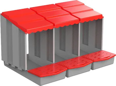 Produktbild von Futterautomat Strend Pro, für Geflügel, dreikammerig