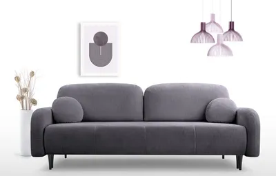 Produktbild von Sofa 2-Sitzer Cloud Schlaffunktion Farbe anthrazit