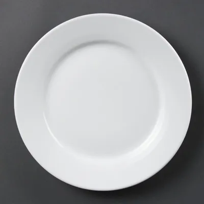 Immagine prodotto di Piatti Olympia Whiteware con bordo largo 25 cm (12 pezzi)