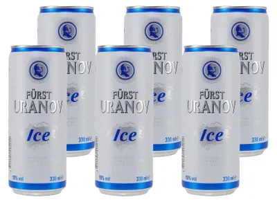 Produktbild von Fürst Uranov ICE Vodka (12 x 0,33L) EINWEG