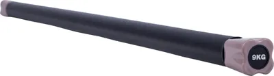 Produktbild von GORILLA SPORTS® Gewichtsstange - 9kg, 10kg Gewicht, Rutschfest, Gummiert, aus Stahl - Langhantelstange, Weighted Bars, Aerobic Bar, Krafttraining