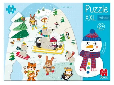 Produktbild von GOULA XXL Winter-Puzzle - 18 Teile