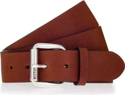 Zdjęcie produktu dla MUSTANG Pasek skórzany 40mm Pasek skórzany W100 Koniak brązowy