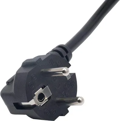 Produktbild von Akyga AK-NB-08A Netzkabel für laptop Notebook 3 Pin Polig IEC C5 / EU CEE 7/7 1m