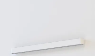Produktbild von Wandleuchte Aluminium Up Down B: 93,5 cm Weiß länglich 3000 K warmweißes Licht 2300 lm Modern