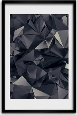 Produktbild von Bild - Bilderrahmen - 40 cm x 60 cm - MDF - Rahmen - Wandkunst - Abstrakter Hintergrund