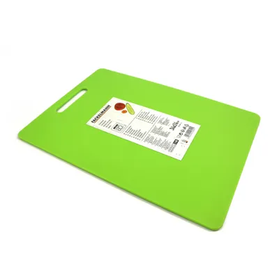 Immagine prodotto di Fackelmann Tagliere in plastica, per preparare e servire, colore verde, 34x24 cm