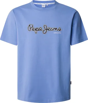 Image de Pepe Jeans Dorian T-shirt à manches courtes Bleu S Homme Bleu S