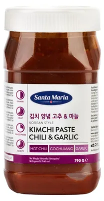 Produktbild von Santa Maria Korean Style Kimchi Pasta 790g – Würzige, authentische Kimchi-Pasta