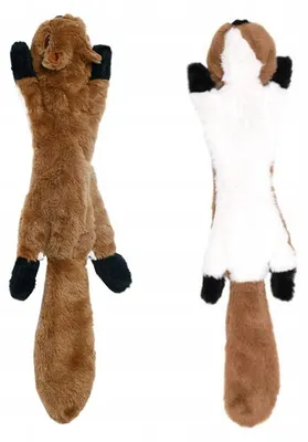 Produktbild von The Zoo Plüschtier Quietsch-Eichhörnchen für Hunde 40cm braun