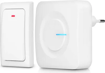 Image de Alecto ADB30WT - Sonnette sans fil sans pile, blanc
