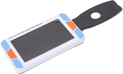 Produktbild von Digitale Leeshulp mit 3X bis 48X Zoom - 5 Zoll HD LCD Bildschirm - tragbar und kompakt - elektronische Lupe