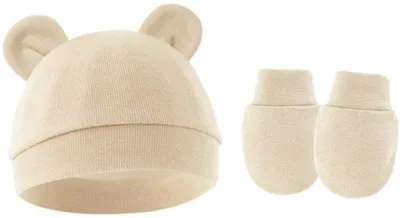 Produktbild von Unisex-Babymütze aus weichem Garn, für Neugeborene und Kleinkinder