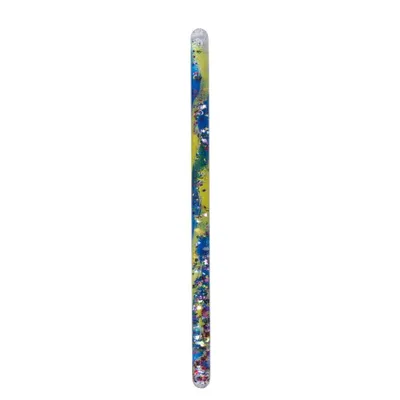 Productafbeelding van Bigjigs Toys, spiraalvormige toverstaf, 1 stuk, blauw-geel