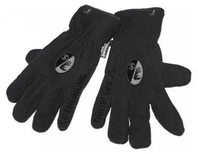 Produktbild von SC Freiburg  Fleecehandschuhe Handschuhe "Wappen"  Gr. S