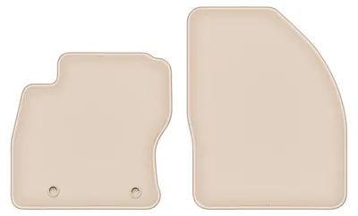Produktbild von DURBAN Beige Velours-Fußmatten vorne für Ford Focus MK2 Cabrio (2006-2010)