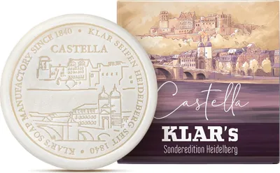 Immagine prodotto di Klar Seifen Castella-Seife 90g, (palmölfrei) frische, blumig sowie leicht würzig