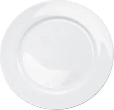 Obrázok produktu pre Esmeyer® 433-240 Geschirrserie HEIKE - Menüteller 25 cm, flach, Porzellan, weiß, 6 Stück