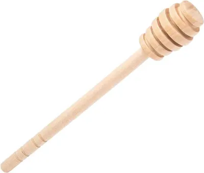 Produktbild von 1 Stück Honigstäbchen aus Holz, Honigrührstab, Honiglöffel, Kaffeerührstab