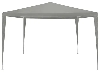 Produktbild von vidaXL Partyzelt Hellgrau 300 x 300 x 255 cm PE und Stahl