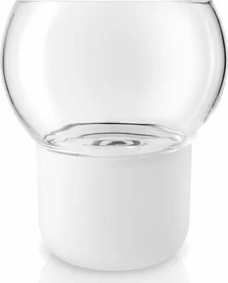 Produktbild von Eva Solo Orchideentopf, Blumentopf, Selbstbewässernd, Übertopf, Gefrostetes Glas/Glas/Nylon, Frost, Ø 15 cm, 568149