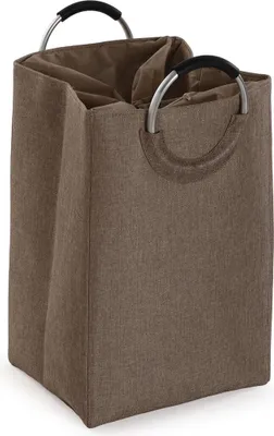 Obrázek produktu pro Koš na špinavé prádlo Versa Beige Aluminium Polypropylen EVA 36 X 55 X 30 CM