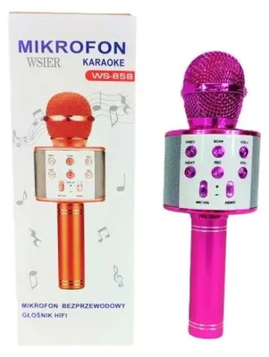 Obrázok produktu pre Mikrofón na hranie JYWK369-5 ružový