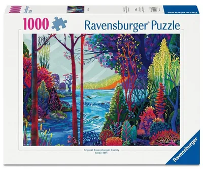 Obrázok produktu pre Puzzle Ravensburger Indigo Forest – 1000 dielov, zábava s puzzle