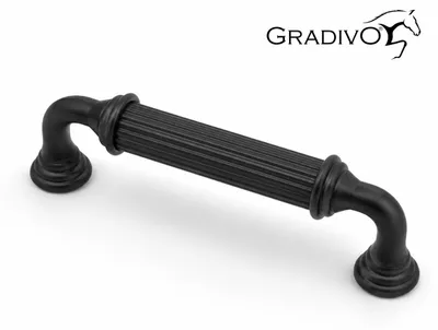 Produktbild von Möbelgriff Küchengriffe Schrankgriff Bügelgriff Schubladengriffe 611 Schwarz 96 mm