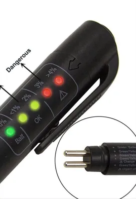 Productafbeelding van CHPN – Remvloeistof tester – Remvloeistof test met pen – Remvloeistof – Autotoebehoren – LED-display – Universeel – Remvloeistof test