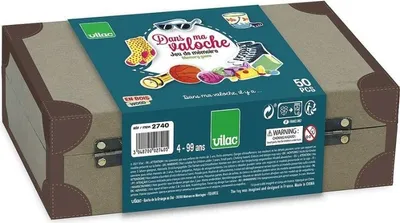 Produktbild von Vilac Gedächtnisspiel Holzkoffer Lernspiel für Kinder ab 3 Jahren