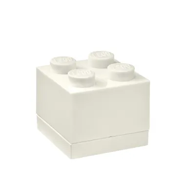Produktbild von LEGO Snackbox MINI BOX 4 60 ml weiß
