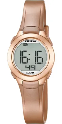 Obrázek produktu pro Calypso Dětské hodinky Dámské náramkové hodinky pro teenagery Digitální K5677/3 zlaté barvy Dívky
