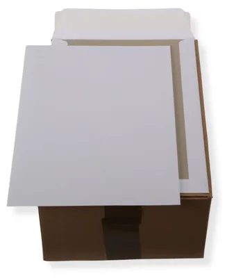 Produktbild von C4 Papprückwandtaschen Weiß · stabiler 450g Karton · Umschläge 229 x 324 mm 100 Stück