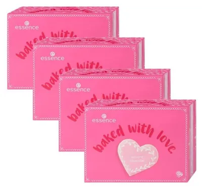 Produktbild von Beauty Adventskalender für Frauen 2026 Essence Baked With Love 4er-Pack Kosmetik Überraschung Geschenk für Sie Weihnachtskalender Countdown bis Weihnachten