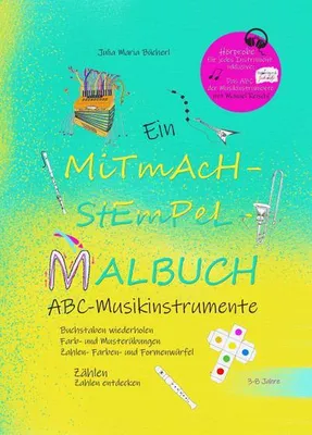Produktbild von Ein Mitmach-Stempel-Malbuch