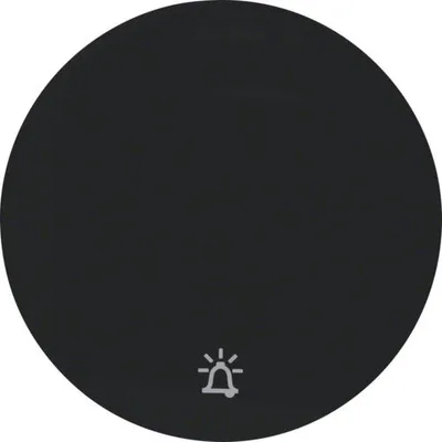 Produktbild von Berker 16202025 Wippe mit Aufdruck Symbol Klingel schwarz, glänzend Berker R.1/R.3