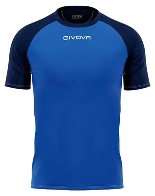 Produktbild von Givova - "Capo" T-Shirt für Herren PP10740 (3XS) (Blau/Schwarz)