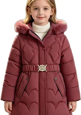 Productafbeelding van Currero Winterjas Meisjes Rood 7-8Y