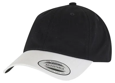 Immagine prodotto di Flexfit - Cappellino da baseball, profilo basso, twill di cotone RW11378 (taglia unica) (nero/bianco)