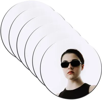 Produktbild von Runde Acryl-Spiegel 24cm selbstklebend