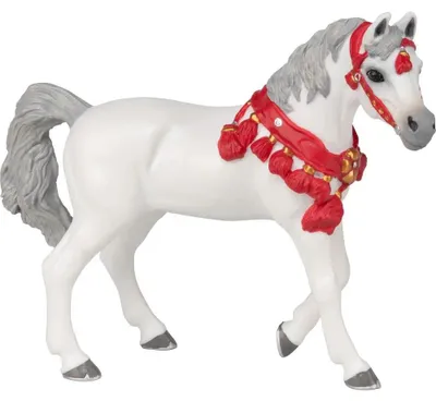 Productafbeelding van Papo 51568, Paarden, veulens en pony's, Grijs, Rood, Wit