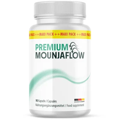 Produktbild von Premium Mounjaflow Kapseln | Dein zuverlässiger Partner | Für Frauen und Männer | Inhalt 90 Kapseln