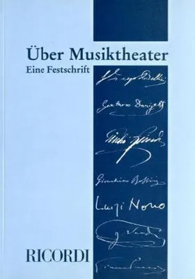Produktbild von Über Musiktheater