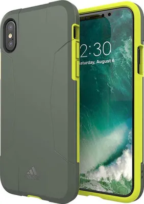 Produktbild von adidas Originals Hard Cover SP Solo Solar Yellow, für Apple iPhone X, Blister