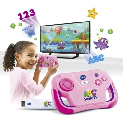 Produktbild von vtech Vtech 80-613254 ABC Smile TV pink