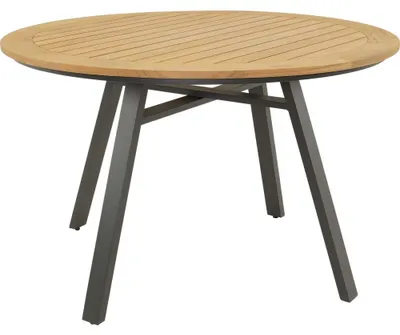 Produktbild von Lesli Living - Gartentisch Monza - Anthrazit - ø120x75cm